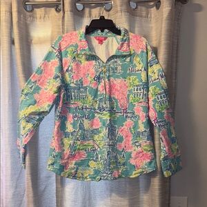 Colorful Printed Pullover